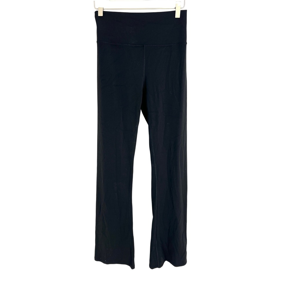 Vuori Clean Elevation Wide Leg Leggings Black High Rise Yoga Pants VW4301 Medium